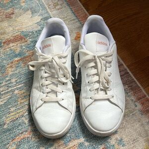 Adidas Advantage Women’s Tennis Shoes Size 9.5 White/Gold